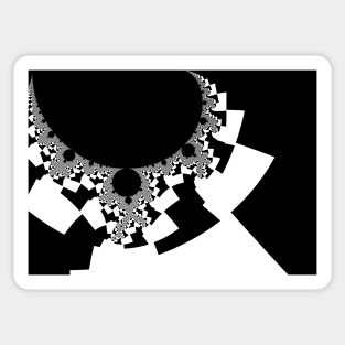 Binary Decomposition Mandelbrot 002 Sticker